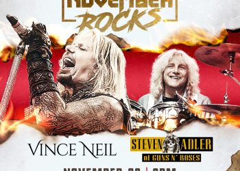 “Let the spectacle begin!” – Heavy Metal Icons Steven Adler and Vince Neil Together for One Show